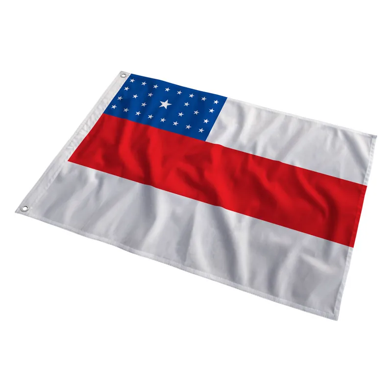 Bandeira do Amazonas tremulando
