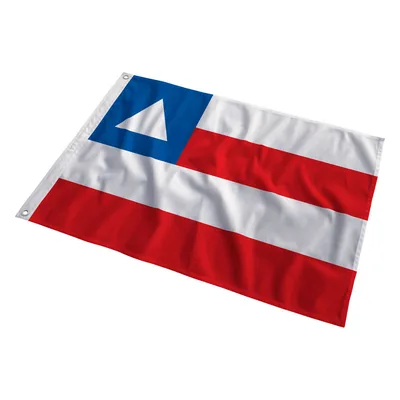 Bandeira da Bahia tremulando
