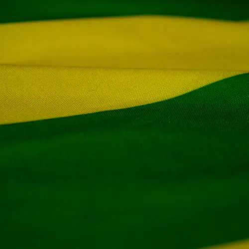 Detalhe do caimento da bandeira de Sergipe